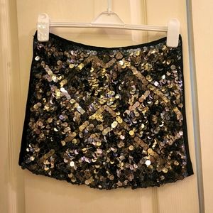 Catherine Malandrino multi decoration mini skirt